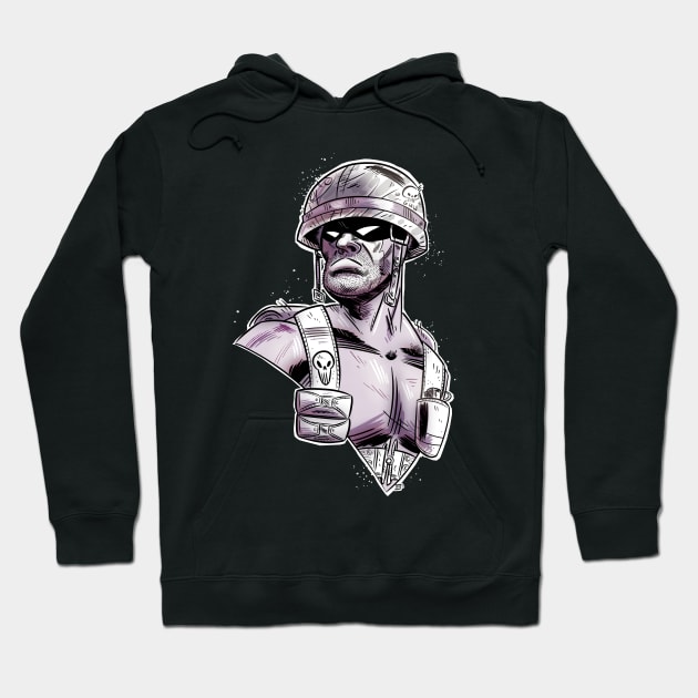 Ghost Soldier Hoodie by Mason Comics